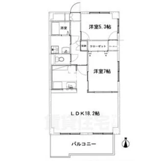 シャトレ折戸【2階】の間取り