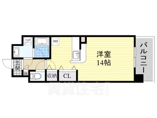 大阪府泉大津市森町2丁目【マンション】の間取り