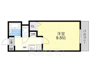 リバティコート【3階】の間取り