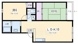 「トリヴァンベール95」【2階】の間取り
