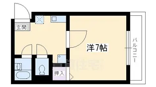 ポルトボヌール【3階】の間取り