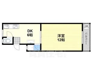 天美サンハイツN棟【3階】の間取り