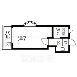 スペースイン笠寺【2階】の間取り