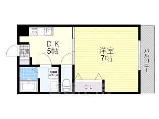 大阪府堺市西区浜寺諏訪森町西3丁【アパート】の間取り