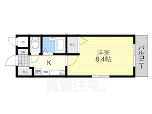 KYOマンション【3階】の間取り