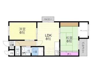 メゾン西寿【3階】の間取り