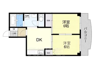 メゾンインペリアル大淀【12階】の間取り
