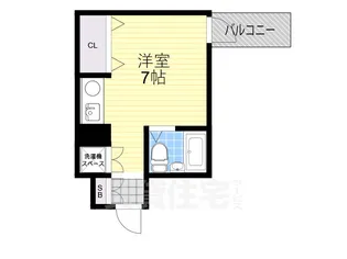 フォーラム都島内代駅前【9階】の間取り
