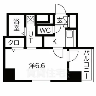 メイクス上前津3【12階】の間取り