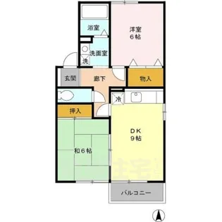 Villa FOREST【2階】の間取り