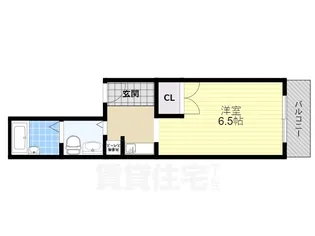 サウスビレッジ【1階】の間取り