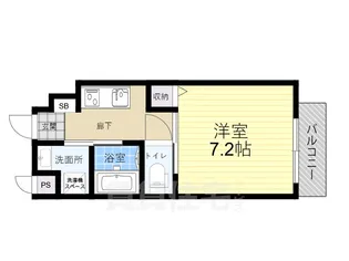 rest hirano【2階】の間取り