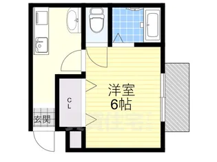 シャン・ラヴィーヌ【1階】の間取り