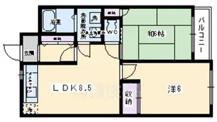 OZASAライブコープ【2階】の間取り