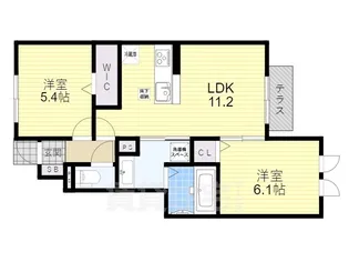 Laule'a守山【1階】の間取り
