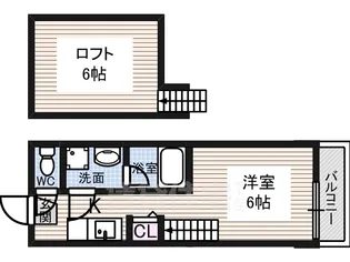 K FLAT【1階】の間取り