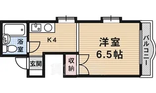 1Kの間取り画像