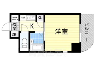 リーガル新大阪【4階】の間取り