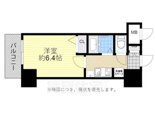 1Kの間取り画像