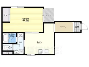 UTマンション東三国【6階】の間取り