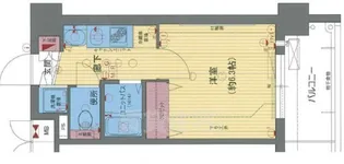プレサンス名古屋城前ラバンカ【207号室】の間取り