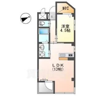 クレシア吹上【3階】の間取り
