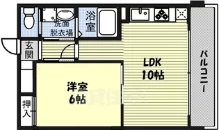 R-COURT泉【2階】の間取り