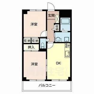 大阪府堺市堺区神南辺町1丁【マンション】の間取り