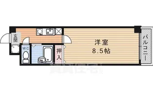 レ・タン・ドゥ・ラ・メールCK4【10階】の間取り