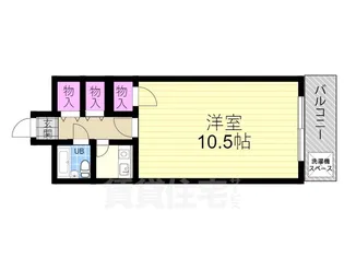 レックスつばき第6ビル【3階】の間取り