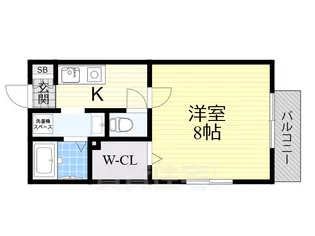 コンフォートⅡ【2階】の間取り