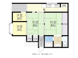 大阪府堺市西区浜寺石津町東5丁【一戸建】の間取り