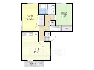 Thick Forest A棟【2階】の間取り