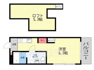 シュティールヴェーレン【1階】の間取り