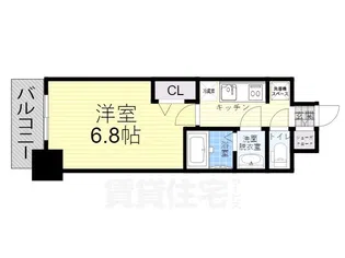 プレサンスNAGOYA覚王山【15階】の間取り