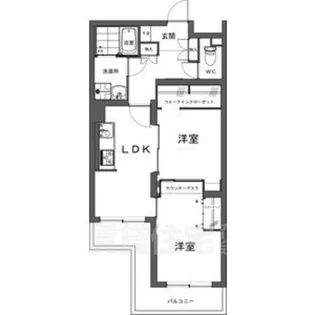 ヒルズ黒石【3階】の間取り