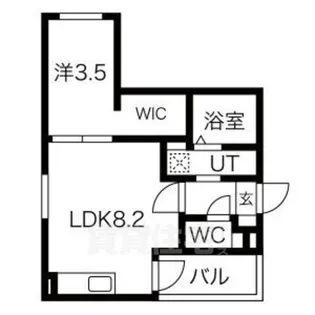 MOVE堀田SOUTH【2階】の間取り