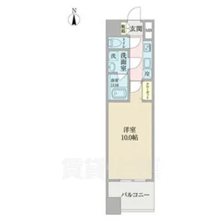 ヴィルクレア桜山【7階】の間取り