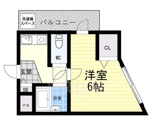 ステラハウス15【1階】の間取り