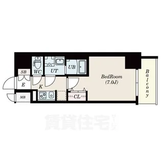 S-RESIDENCE鶴舞駅前【11階】の間取り