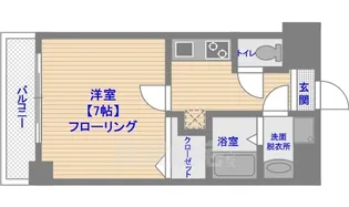 レジデンシャルヒルズデュオスタイル【2階】の間取り