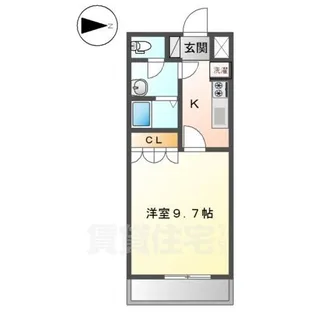 奈良県大和高田市旭北町【アパート】の間取り