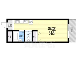 ガーデンパーティ西宮北口【1階】の間取り