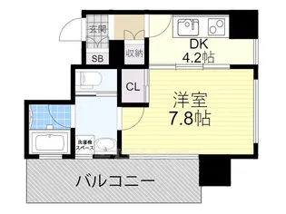 さくらHills NAGOYA WEST【6階】の間取り