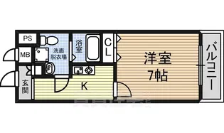 セントレイクセレブ代官町【4階】の間取り