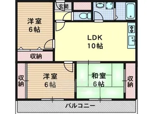 MOグロリーエイト【2階】の間取り