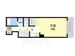 ハイムサマーリバー【6階】の間取り