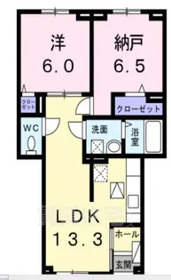 ジュビリー ハウス【1階】の間取り