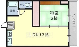 グレース11 (イレブン)【5階】の間取り