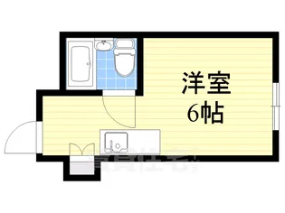 堀江グリーンハイツ【2階】の間取り